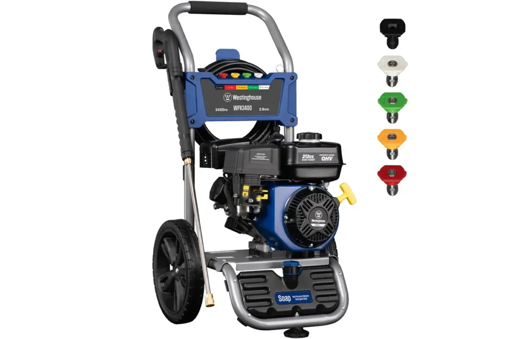 Westinghouse-WPX3400-Gas-Powered-Pressure-Washer