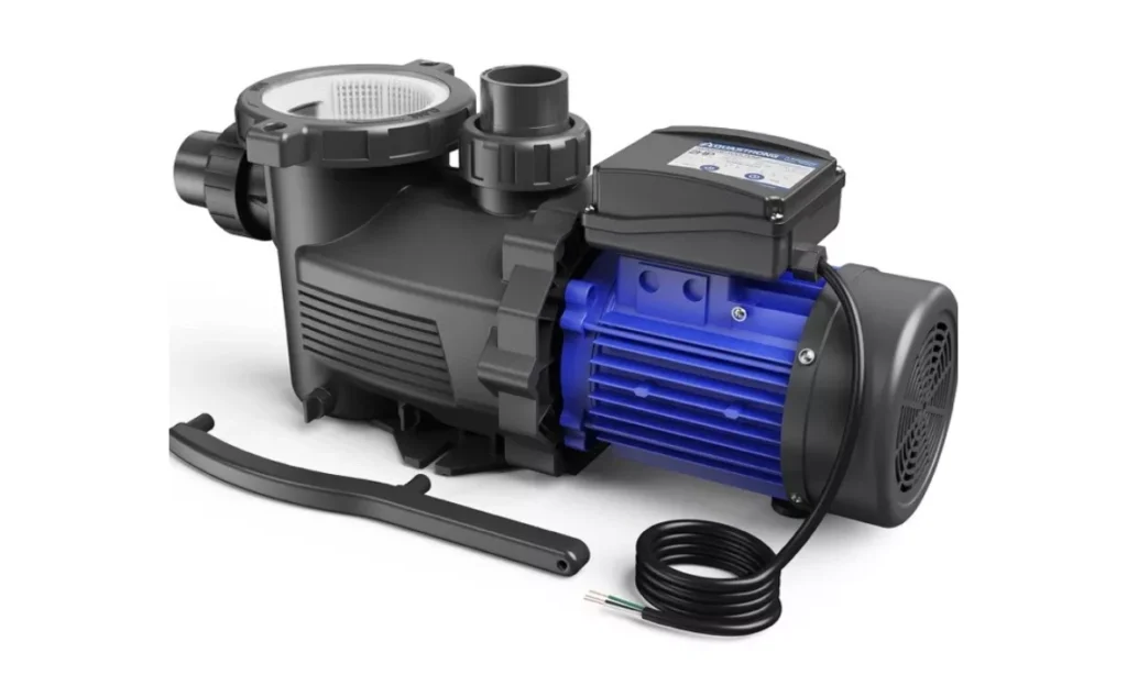 AQUASTRONG 2 HP In/Above Ground Single Speed Pool Pump