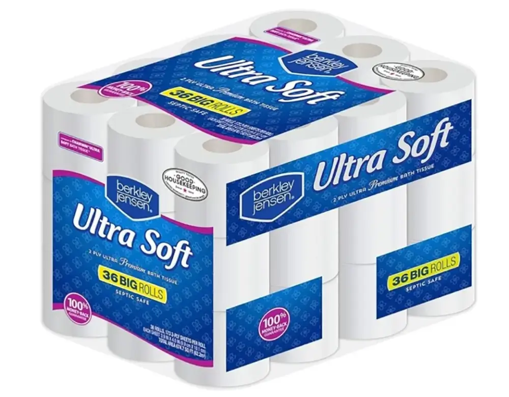 Berkley and Jensen Ultra-Soft 173-Sheet 2-Ply Premium Bath Tissue